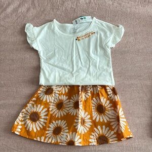 NWT Carters skort set